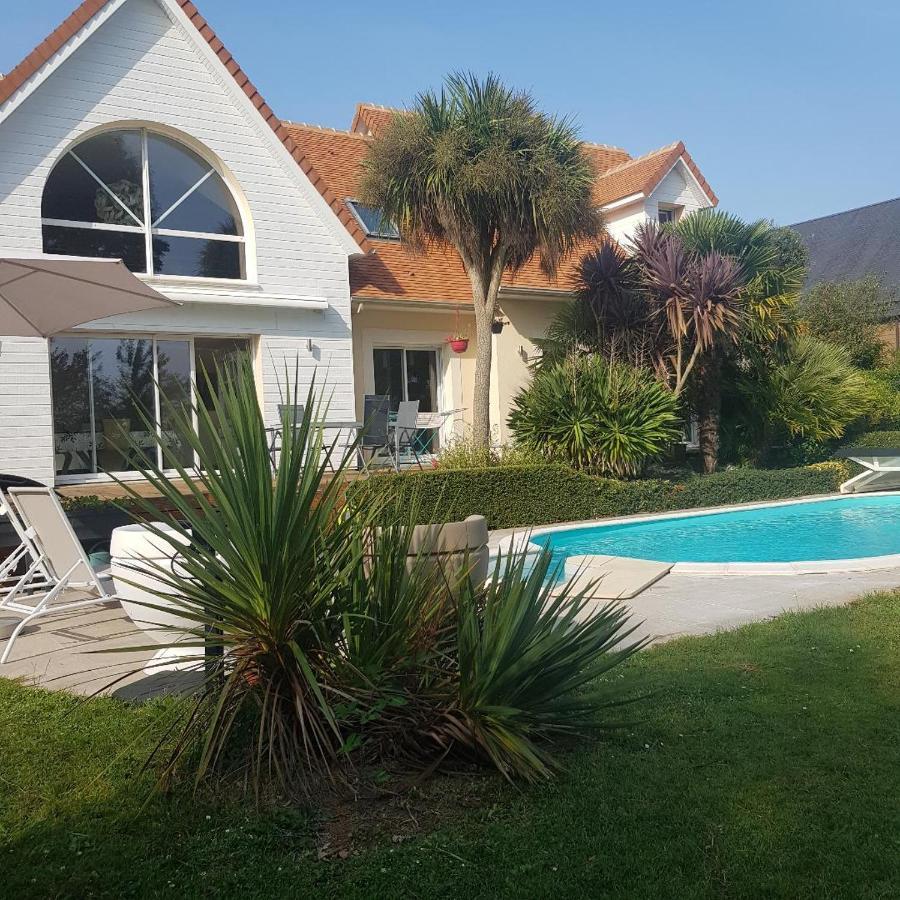 Grande Chambre Entre Caen Et La Mer Chambre Terrasse Jardin Et Piscine Mathieu Dış mekan fotoğraf